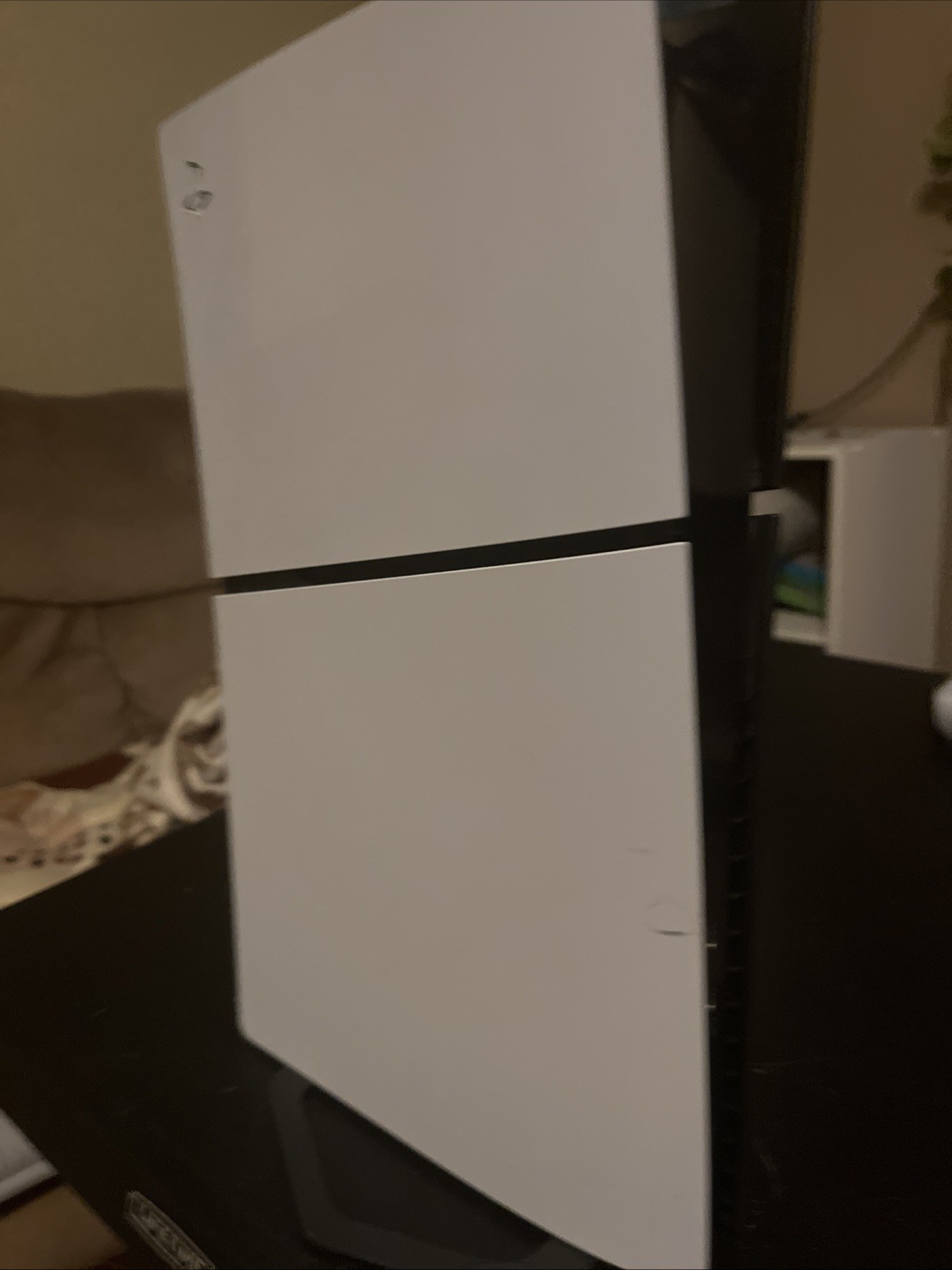 Sony PlayStation 5 Console Custom Black And White With Controller.