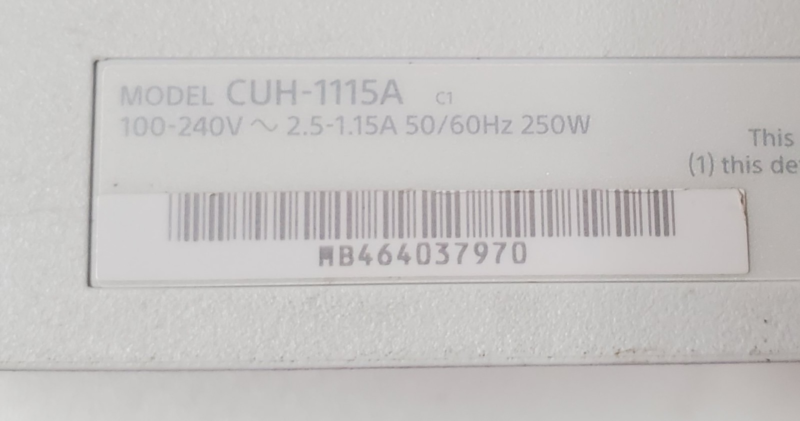 PS4 White Low Firmware 10.01