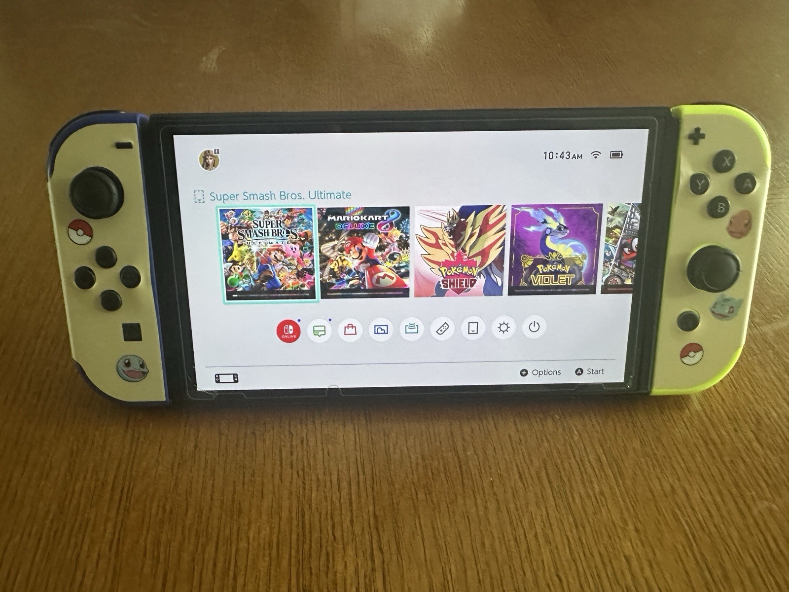 Nintendo Switch OLED Bundle W/ Case, Charger, Dock, JoyCon, Extra Controllers
