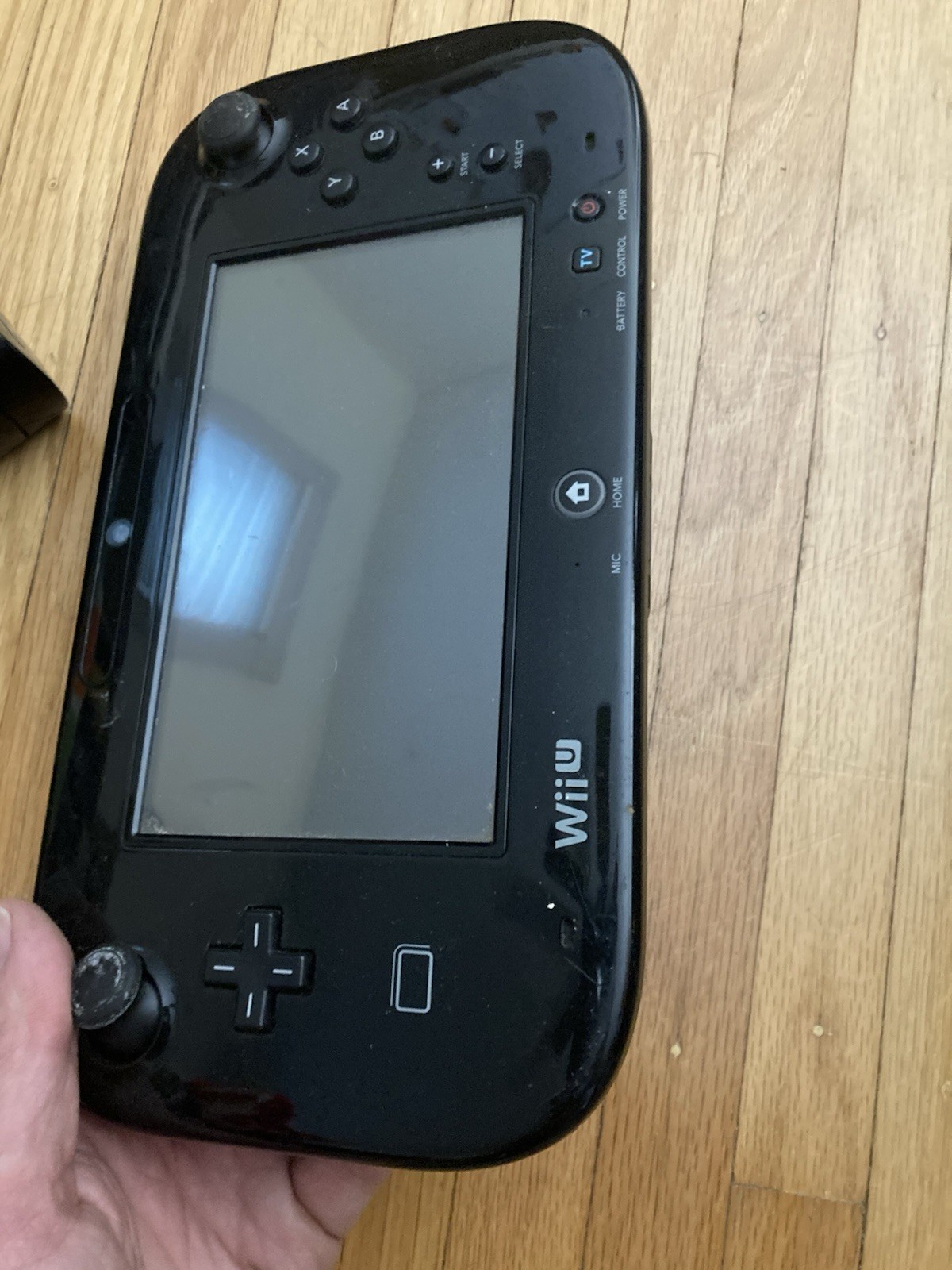 Nintendo Wii U WUP-101 Black Console 32GB w/ Gamepad WUP-010 Works TESTED