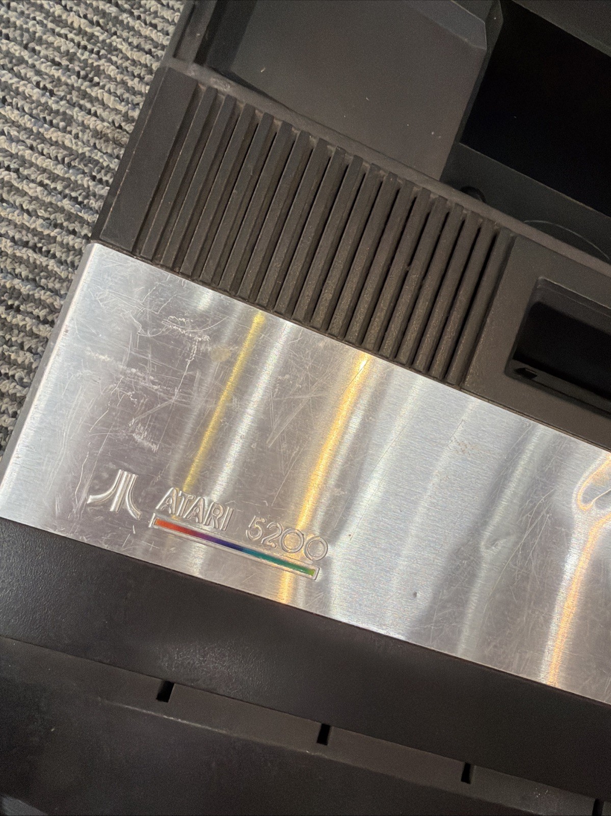 Atari 5200 Video Game Console Only AS IS FOR PARTS REPAIR