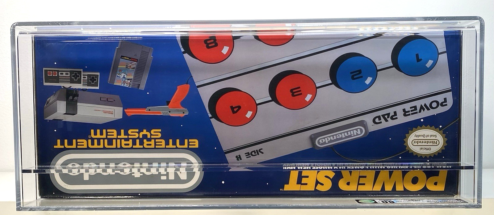 Nintendo NES Power Set Red Zapper Console System New Qualified VGA Grade 80+ Q