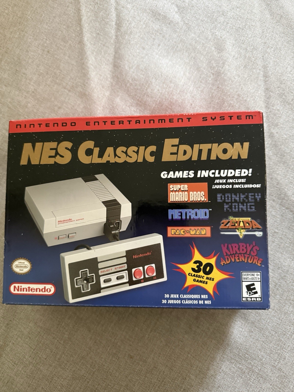Nintendo Classic Nes Mini 512MB – White Console (NTSC-U/C)