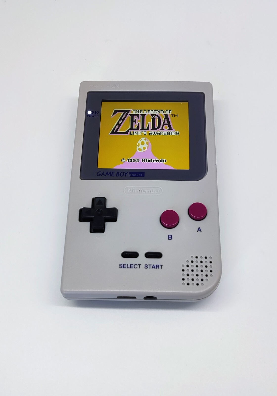 Gameboy Pocket IPS OSD -Gameboy DMG themed – Rechargeable battery