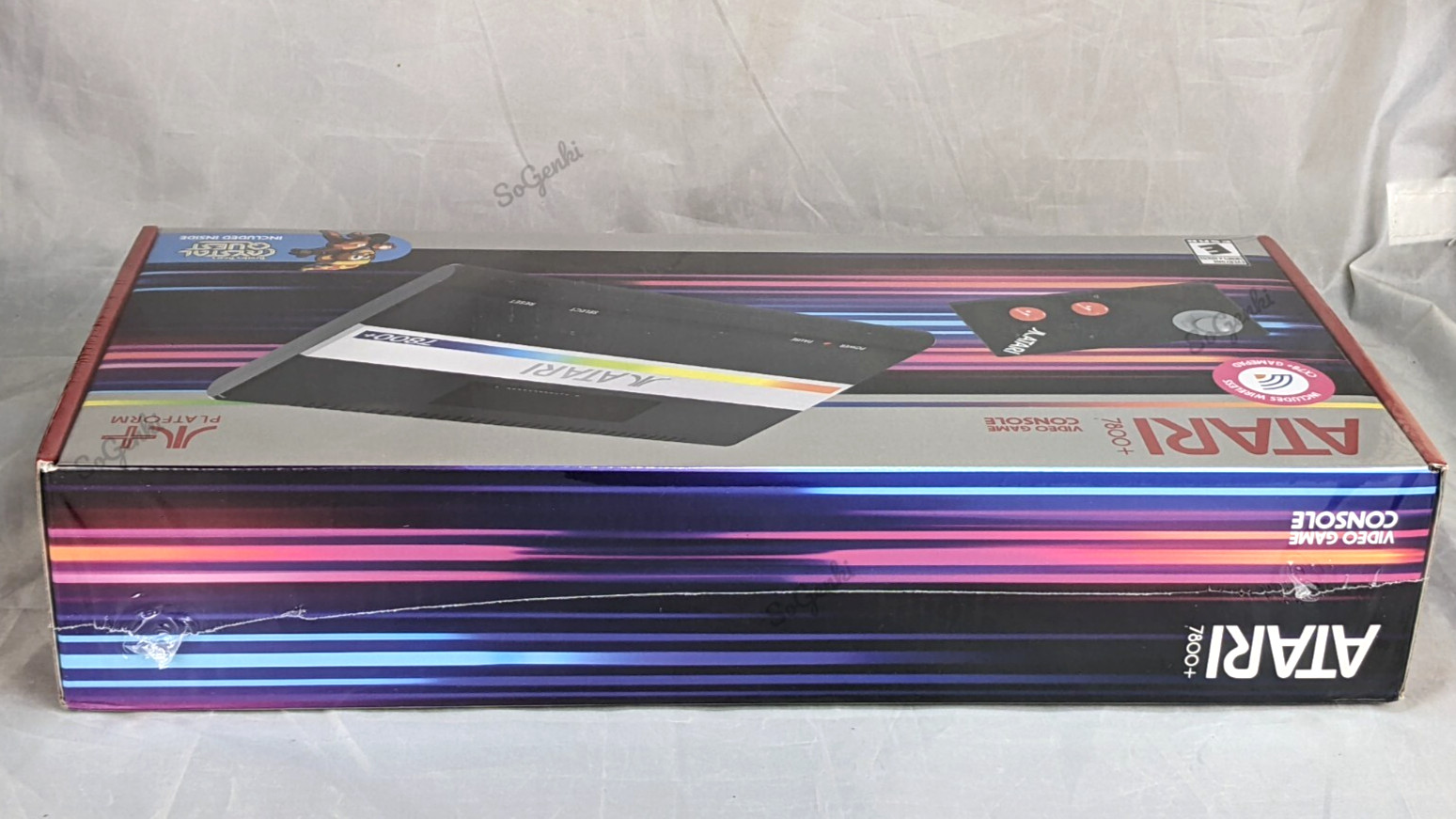 Official Atari 7800+ Console Mini & Wireless Controller HDMI Play 2600 too