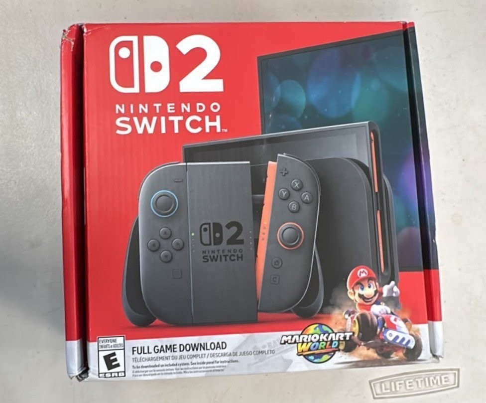 Nintendo Switch 2 Console in Original Box with Dock , Joy Con, Straps, 1yr W