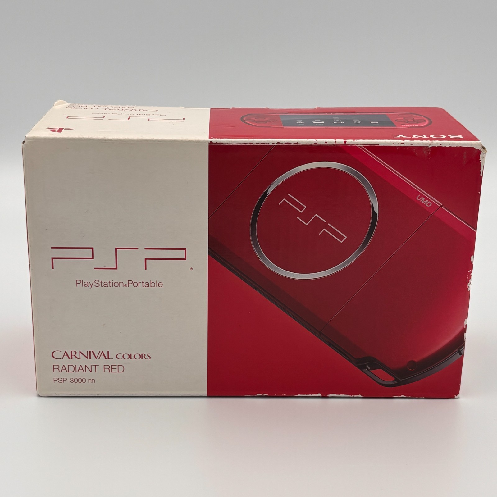 Sony PSP-3000 Radiant Red Console Boxed Excellent 3rd Japan 791