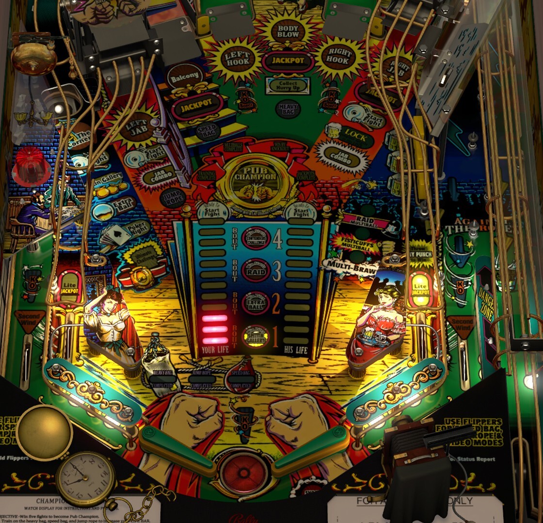 Pinbal Arcade Console System