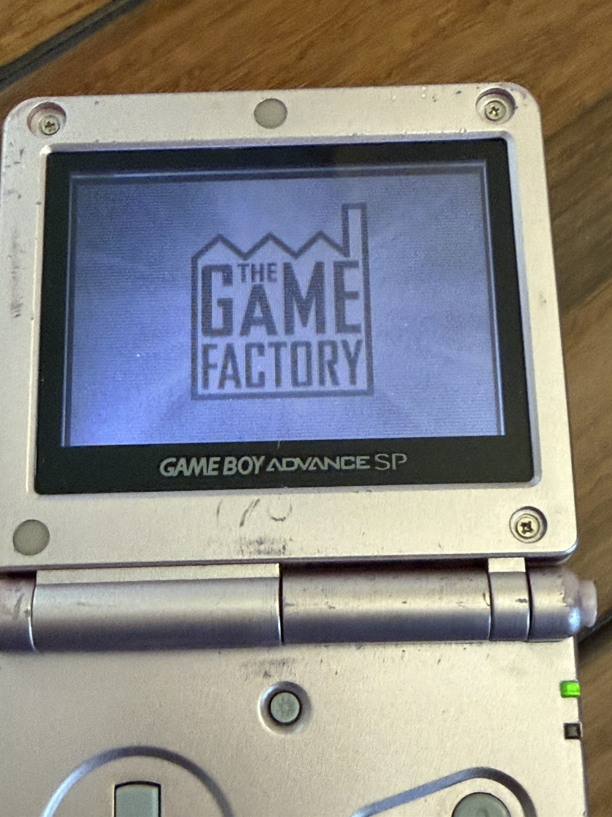 Authentic Nintendo Game Boy Advance SP GBA SP – Pearl Pink-AGS-001 Charger Game