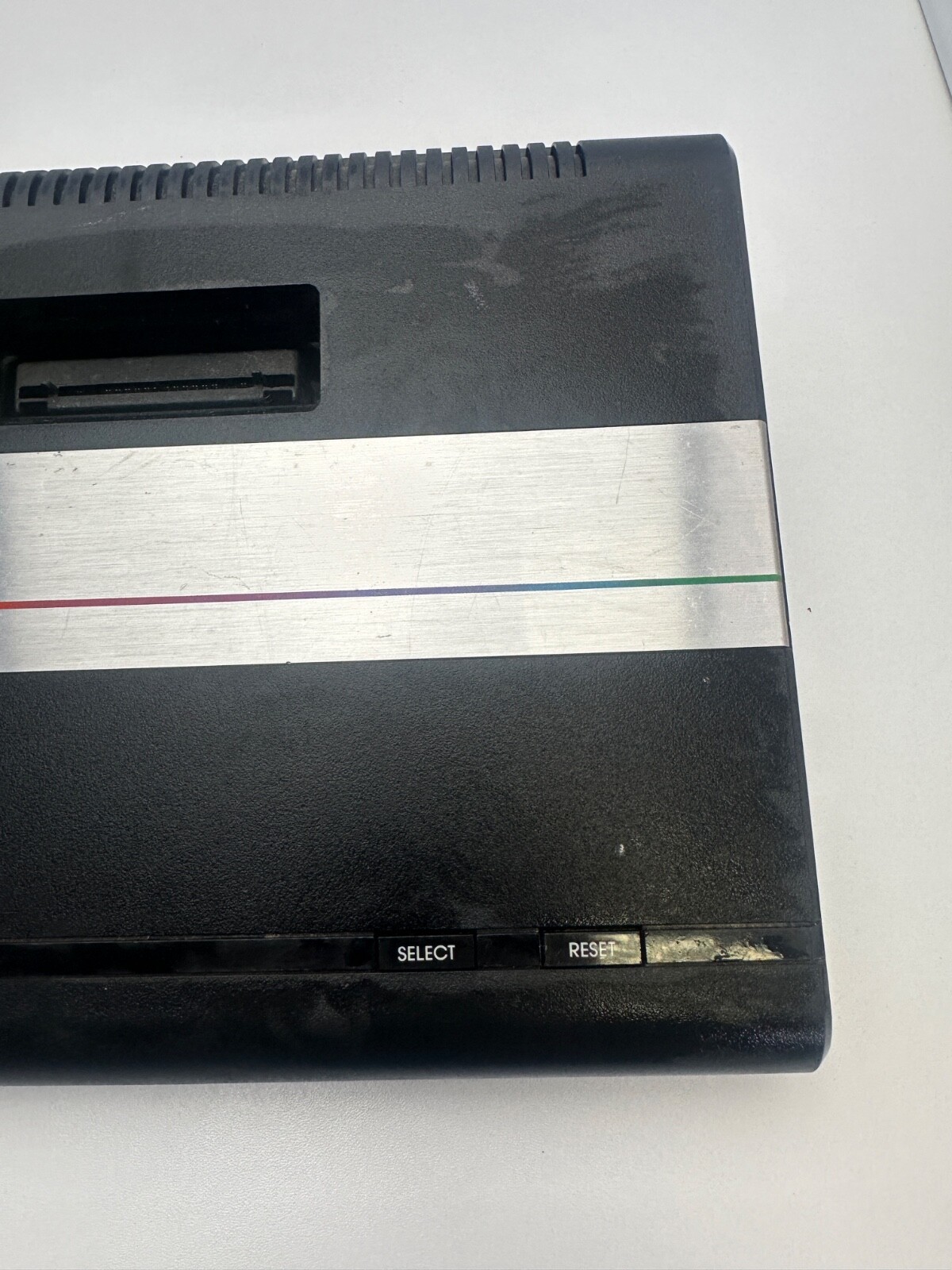 Atari 7800 Video Game Console, Controllers, – Uncleaned/Untested