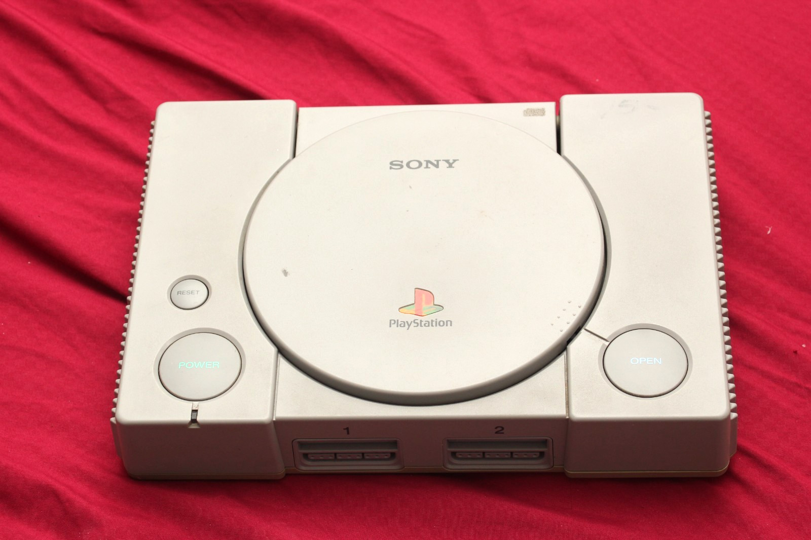 Sony PS1 Model SCPH-1001 Console RCA Ports CD Audio w/Game (Tested)