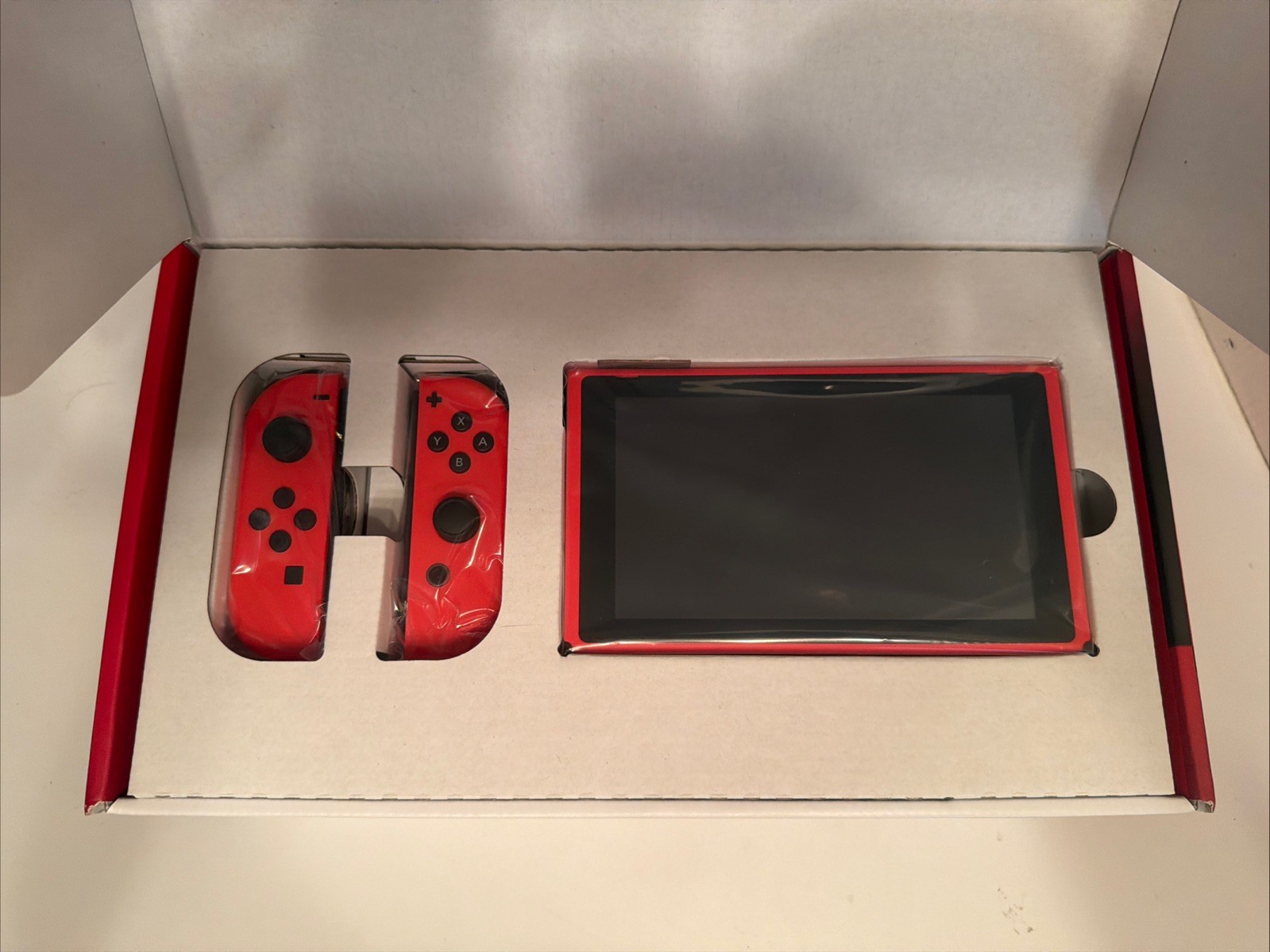 Nintendo Switch Mario Red & Blue Edition Plus 2 Screen Protectors