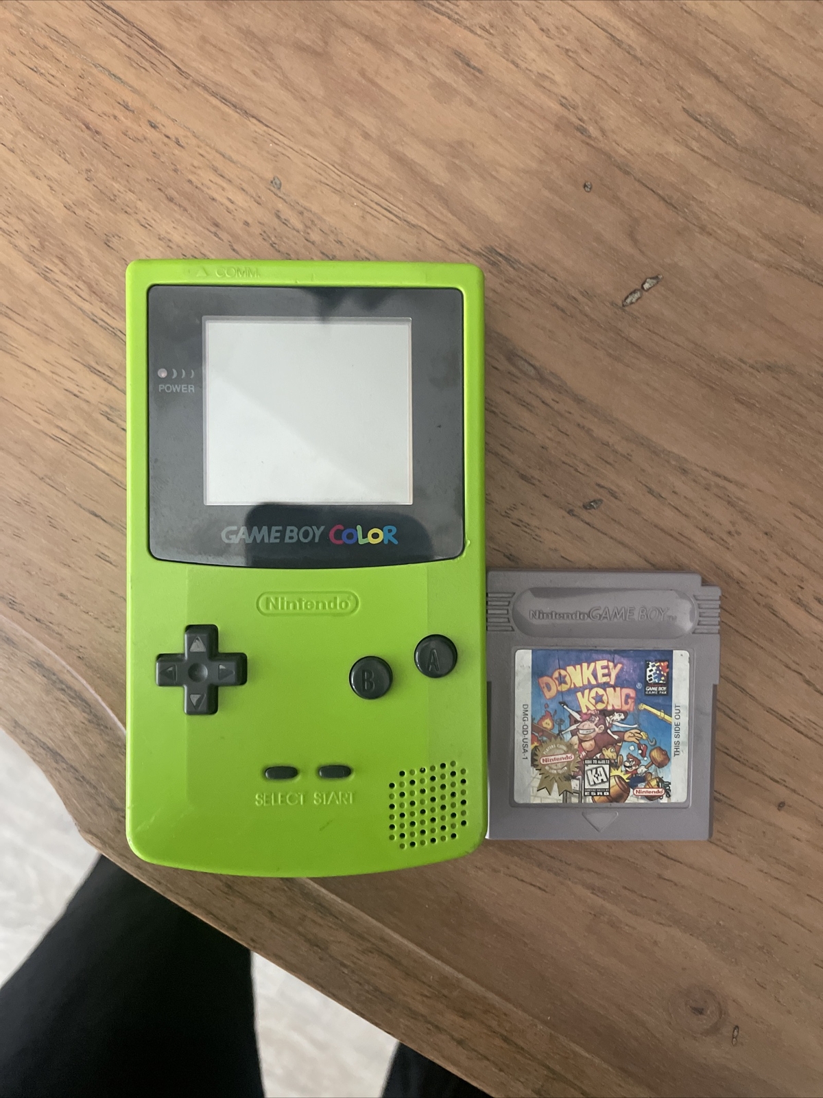 Nintendo Game Boy Color Kiwi Handheld System (CGB-S-LMA)