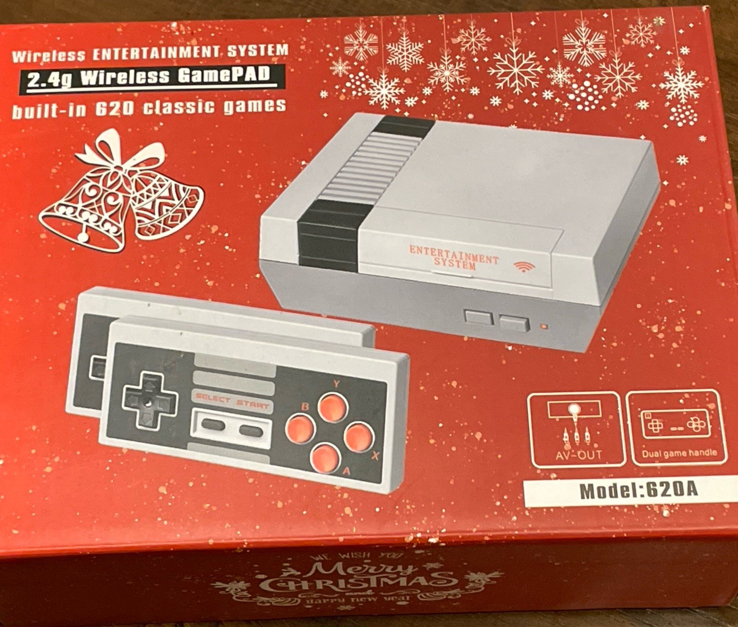 Mini Game Built-In Entertainment System w/ 620 Classic Games