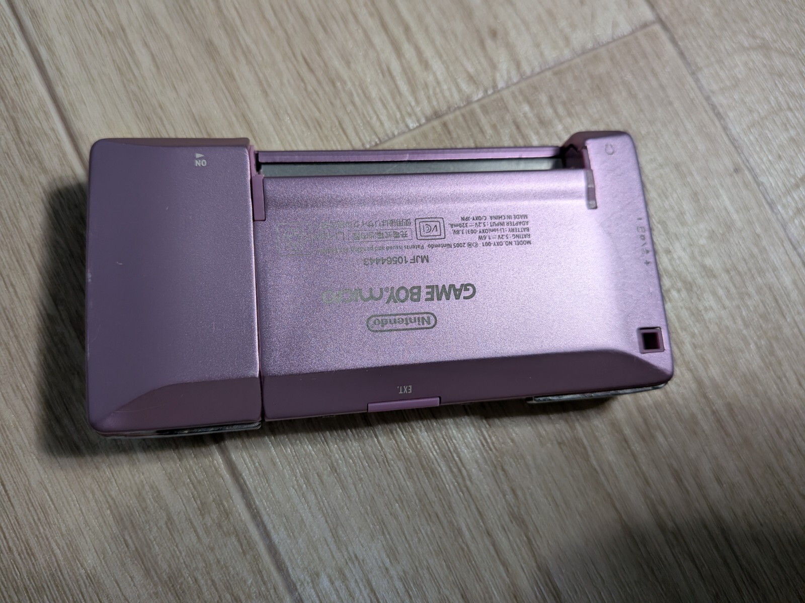 Nintendo game boy micro pink console Tested Work