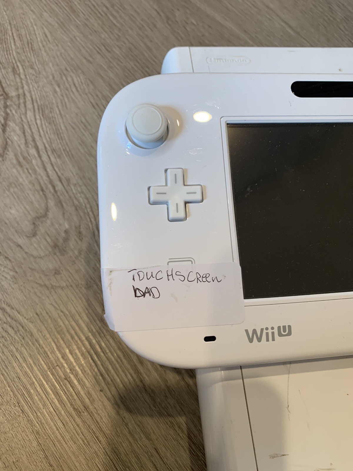 Nintendo Wii U Deluxe 32GB White Console and Game Pad As-Is Jp Version (W002)
