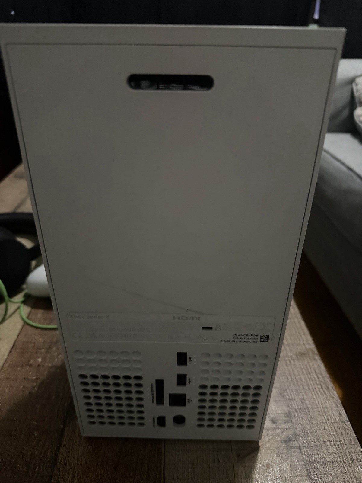 Xbox Series X White Console Game Pass Compatible with Controller & Headset