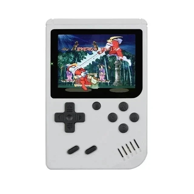 Retro Handheld Video Game Console 400-in-1 Portable Mini Gaming System for Kids
