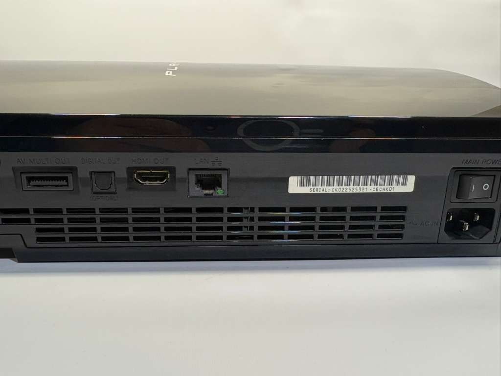 Sony PlayStation 3 Fat CECHK01: console, controller, power/AV cords and games