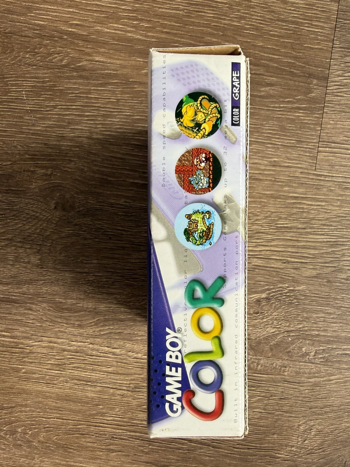 Grape Game Boy Color Console System CIB Complete In Box Near Mint