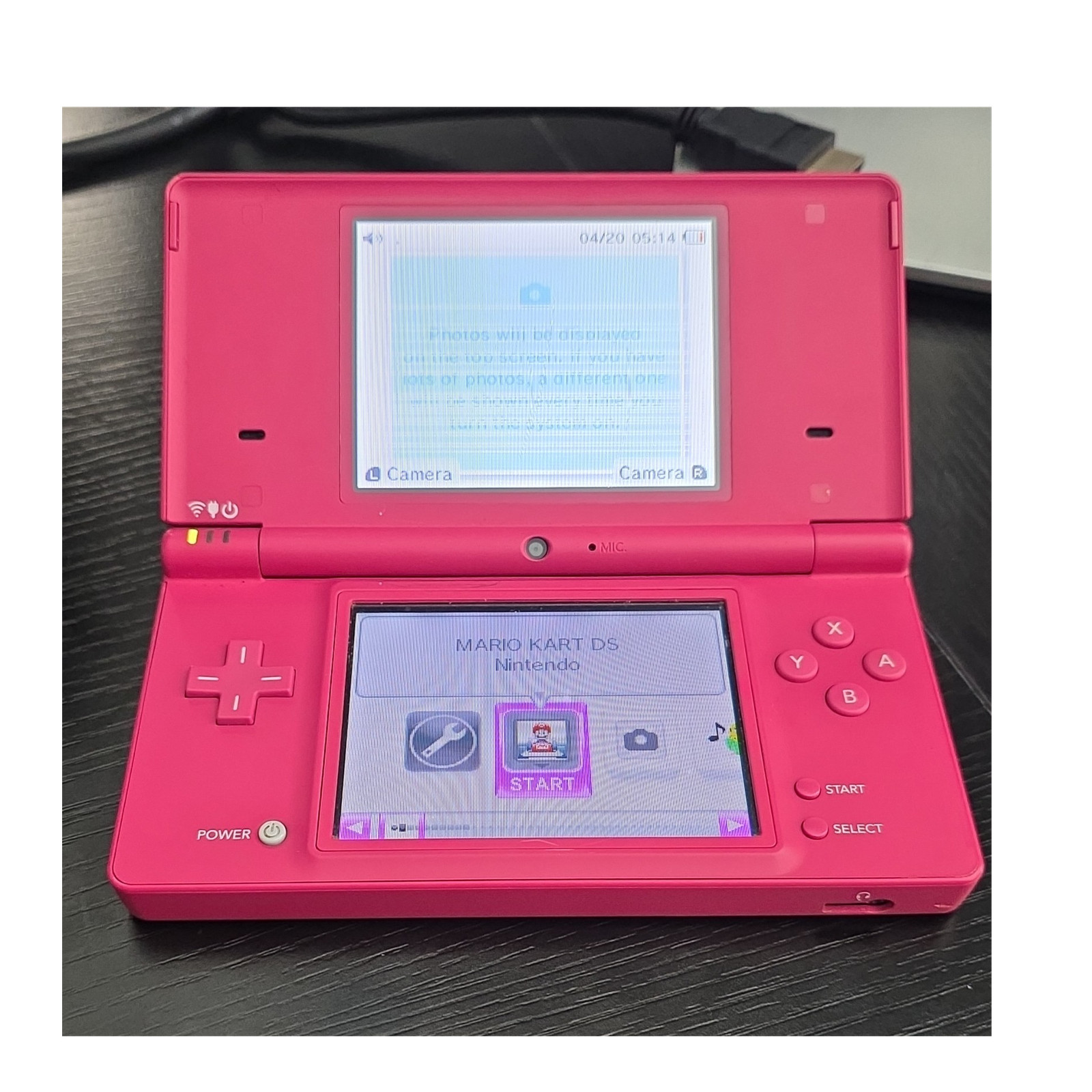 Nintendo DSi with Mario Kart Ds Pink PICK UP ONLY READ DESCRIPTION