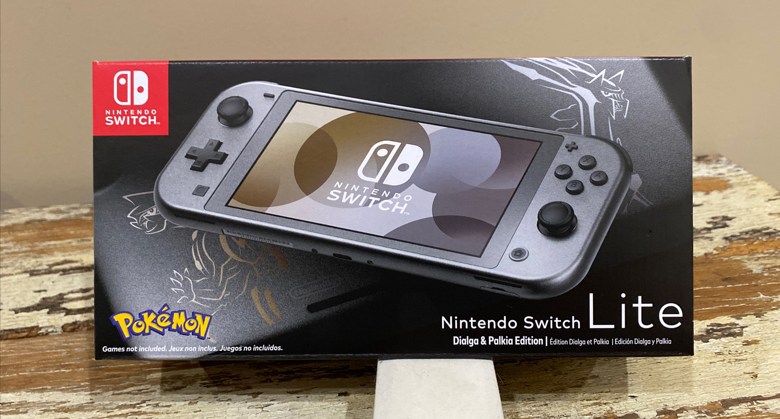 New Nintendo Switch Lite 32GB: Pokémon Dialga & Palkia Edition In Hand