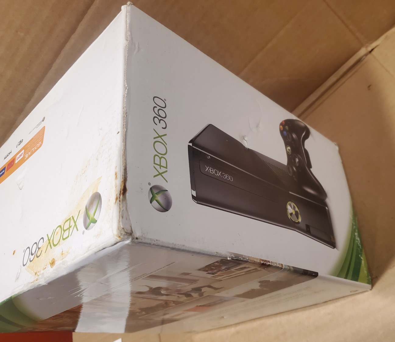 Microsoft Xbox 360 4GB Black Console in box