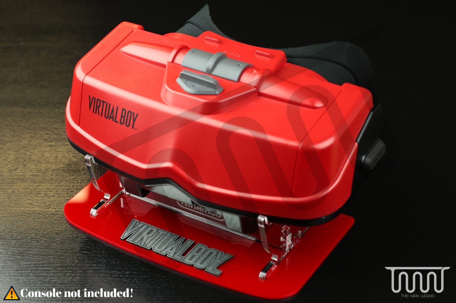 Acrylic Display Stand for Nintendo Virtual Boy Headset Console