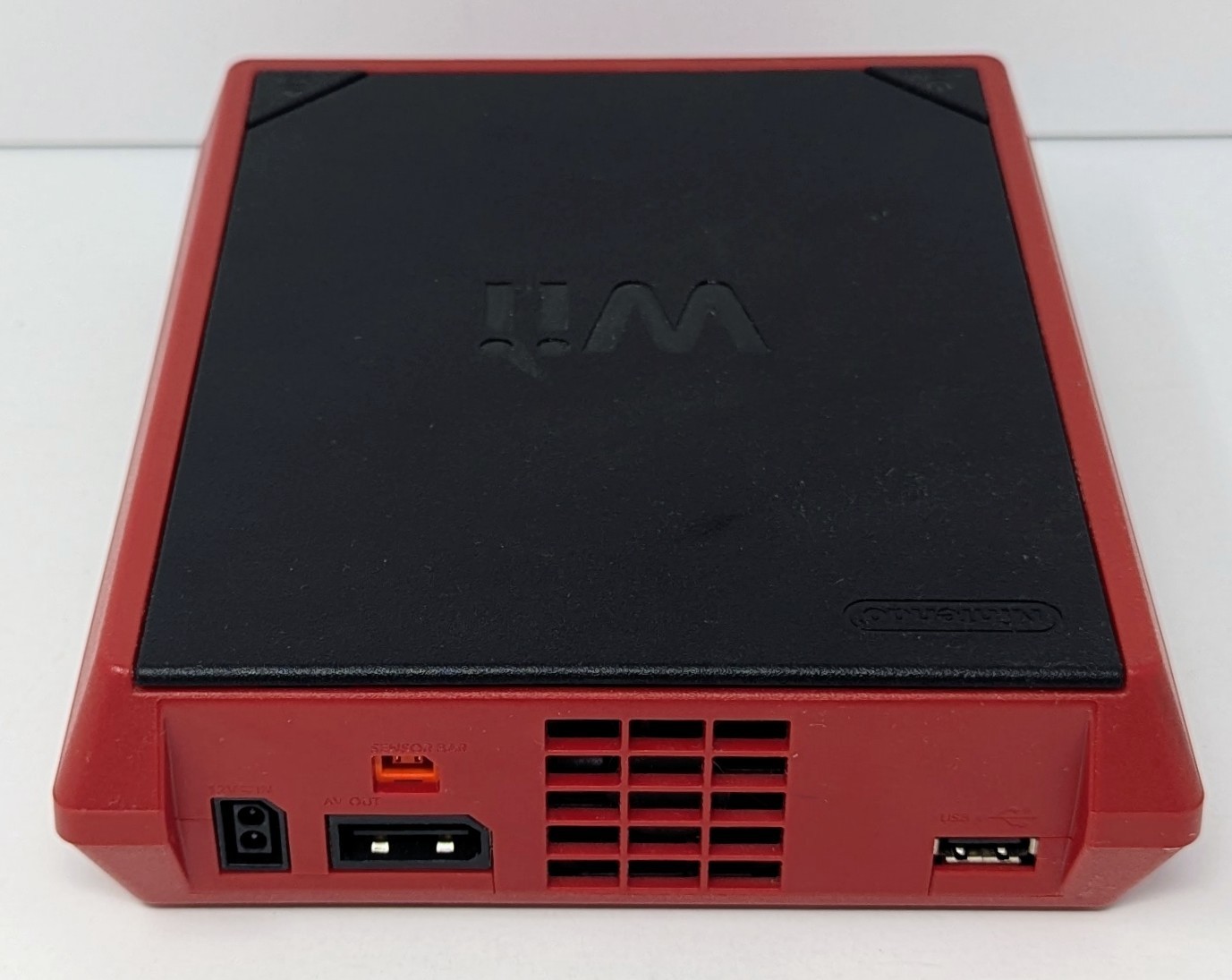 Nintendo Wii Mini Red RVL-201 Console Bundle w/ Crash Mind Over Mutant & More!