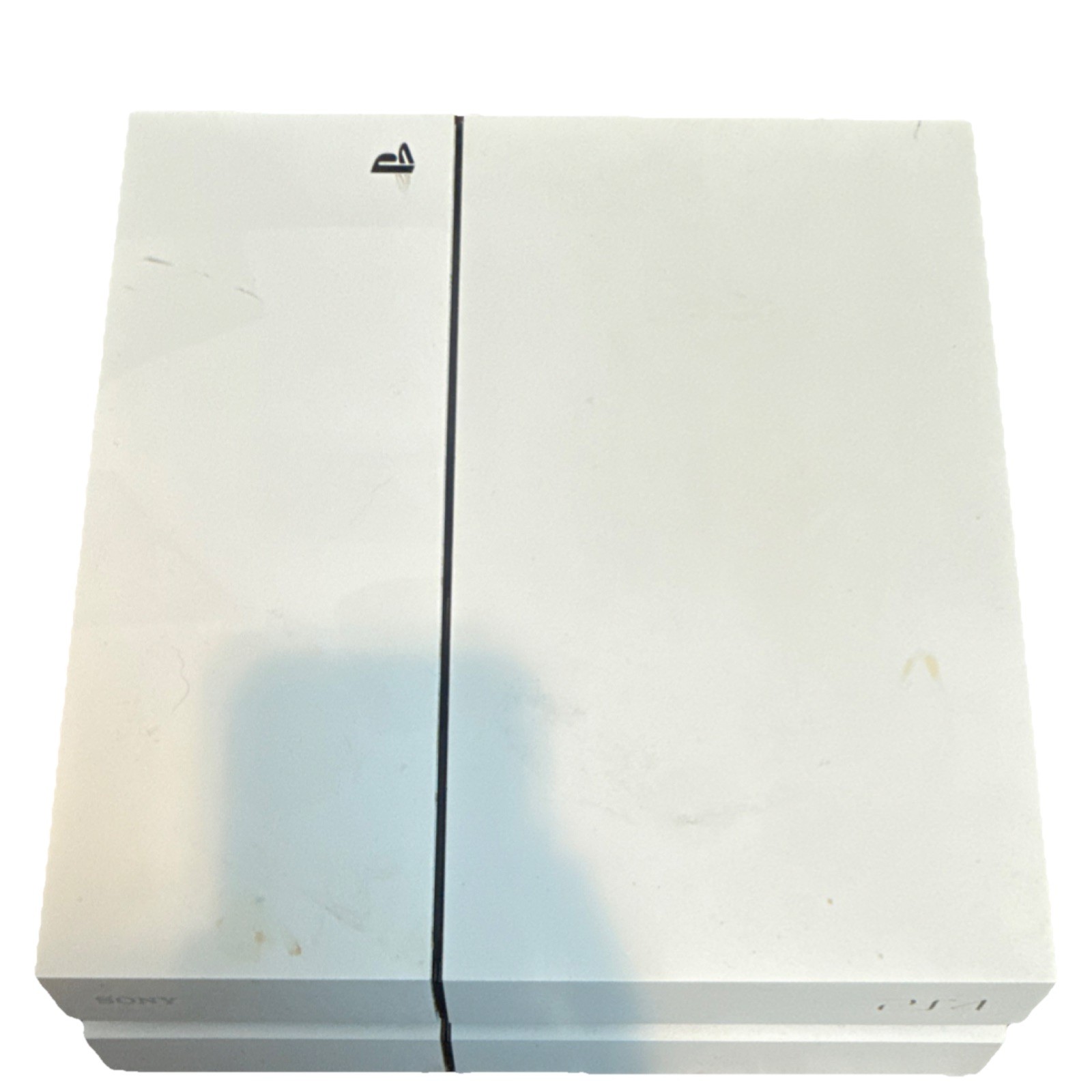 Sony PlayStation 4 White Console with Wi-Fi Capability and White Controller