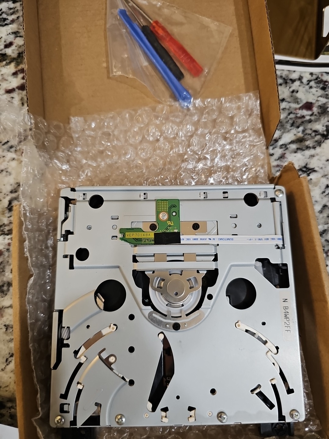 DVD ROM Disc Drive with PCB Board & Laser Lens for Nintendo Wii AC1908