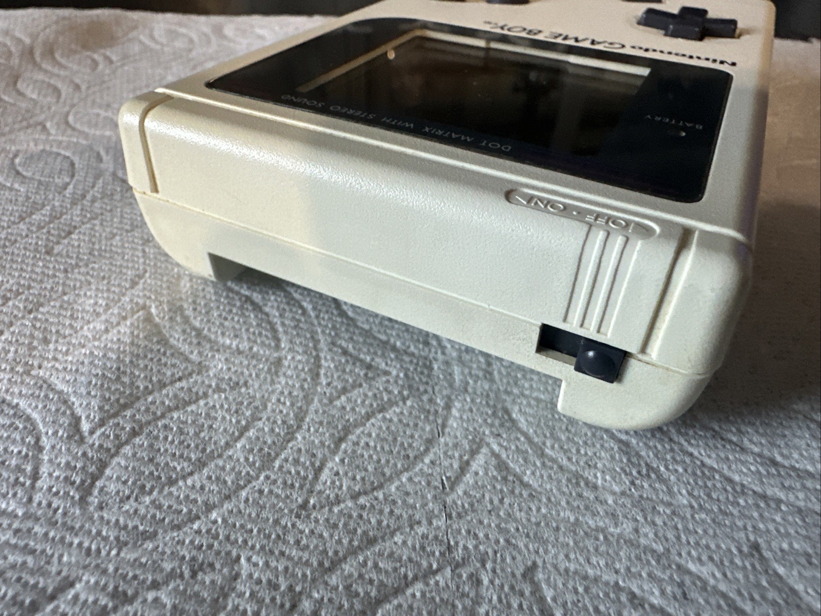 Authentic Original White Play It Loud Gameboy, Tested, HTF Color! Please Read!