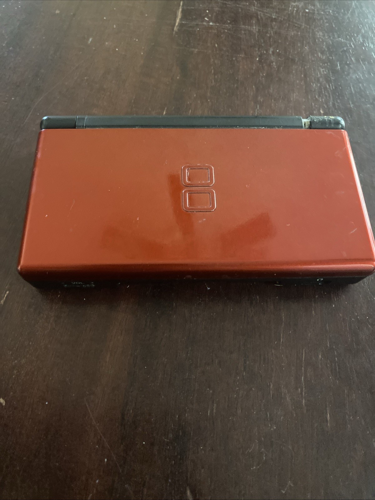 USA Ship Free Nintendo DS Lite console Red x Black NDS -Parts/Repair