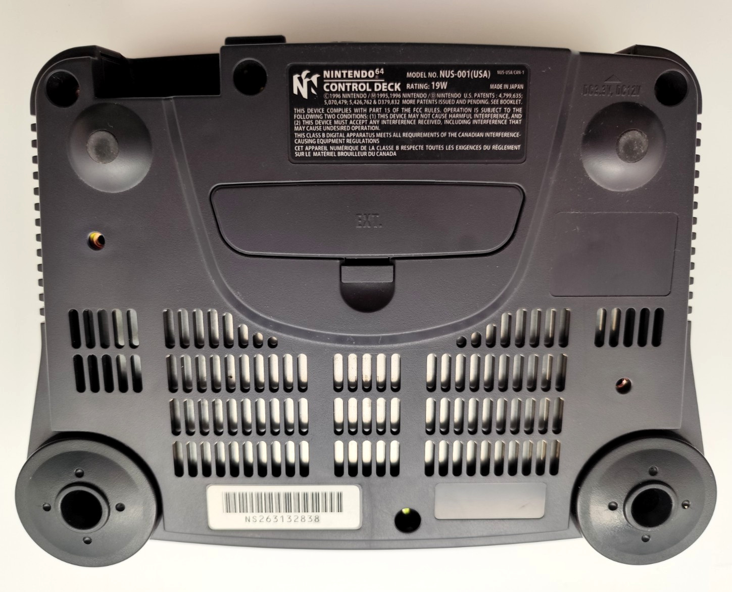 Nintendo 64 Gray Home Console System – Tested & Cleaned W/ Video! B