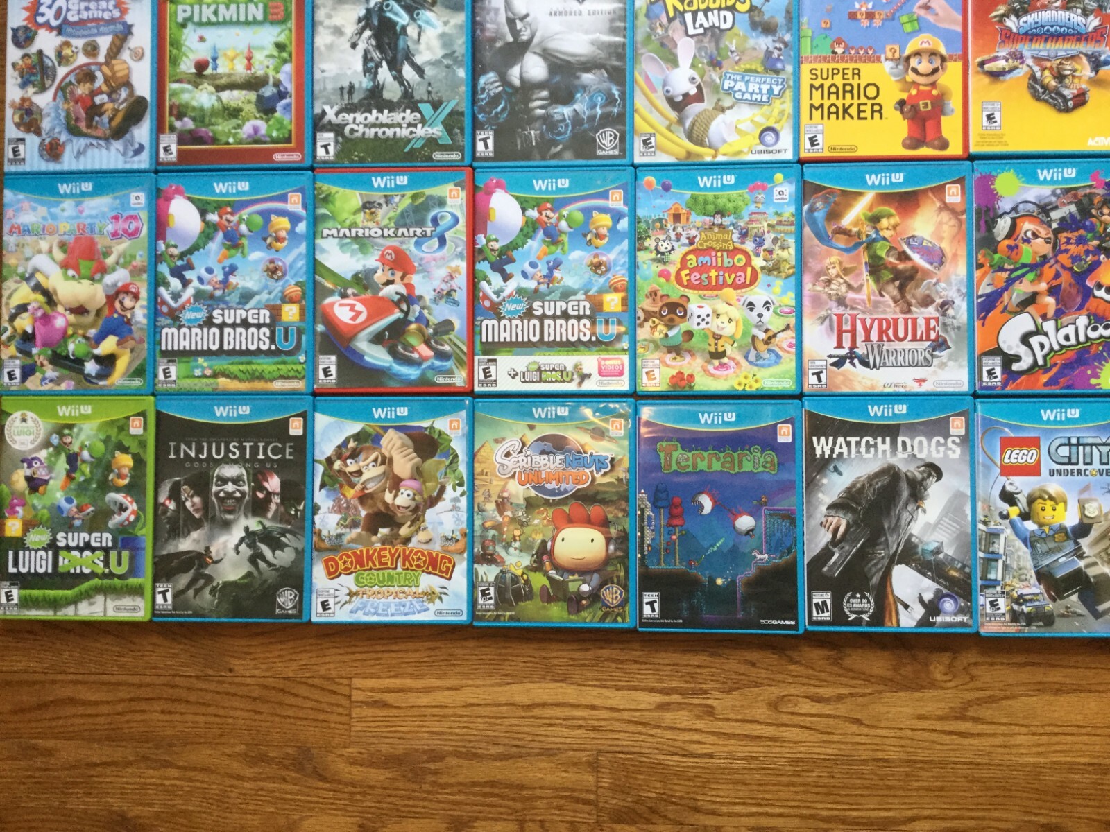 READ LISTING! Nintendo Wii U Deluxe 32GB Black System Console+CHOOSE 1 GAME USA