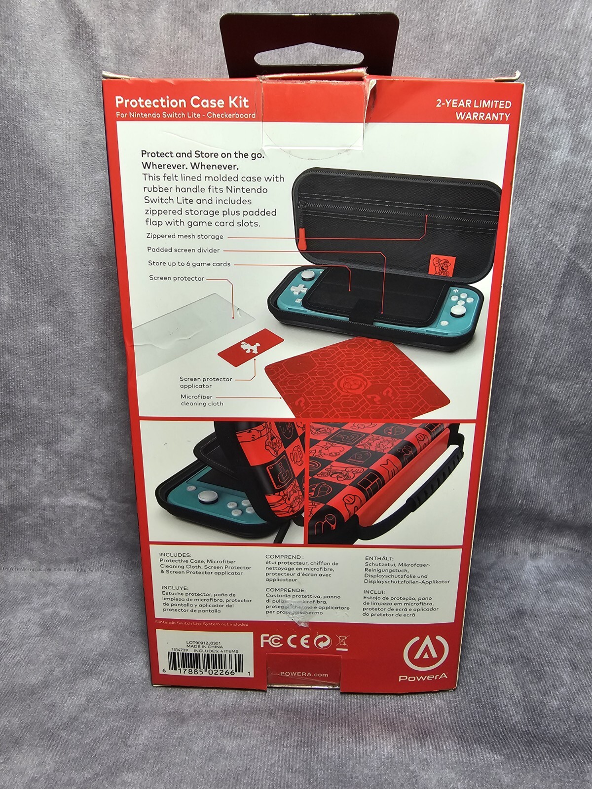 Nintendo Switch OLED Model HEG-001 Console – 64GB – Black + Case + Game Bundle