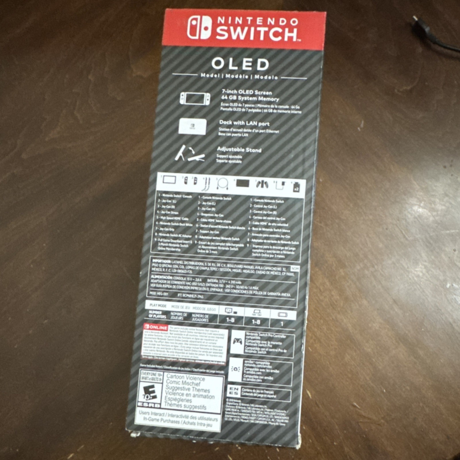 Nintendo Switch OLED Super Smash Bros. Ultimate Edition Console Bundle Wi-Fi LAN
