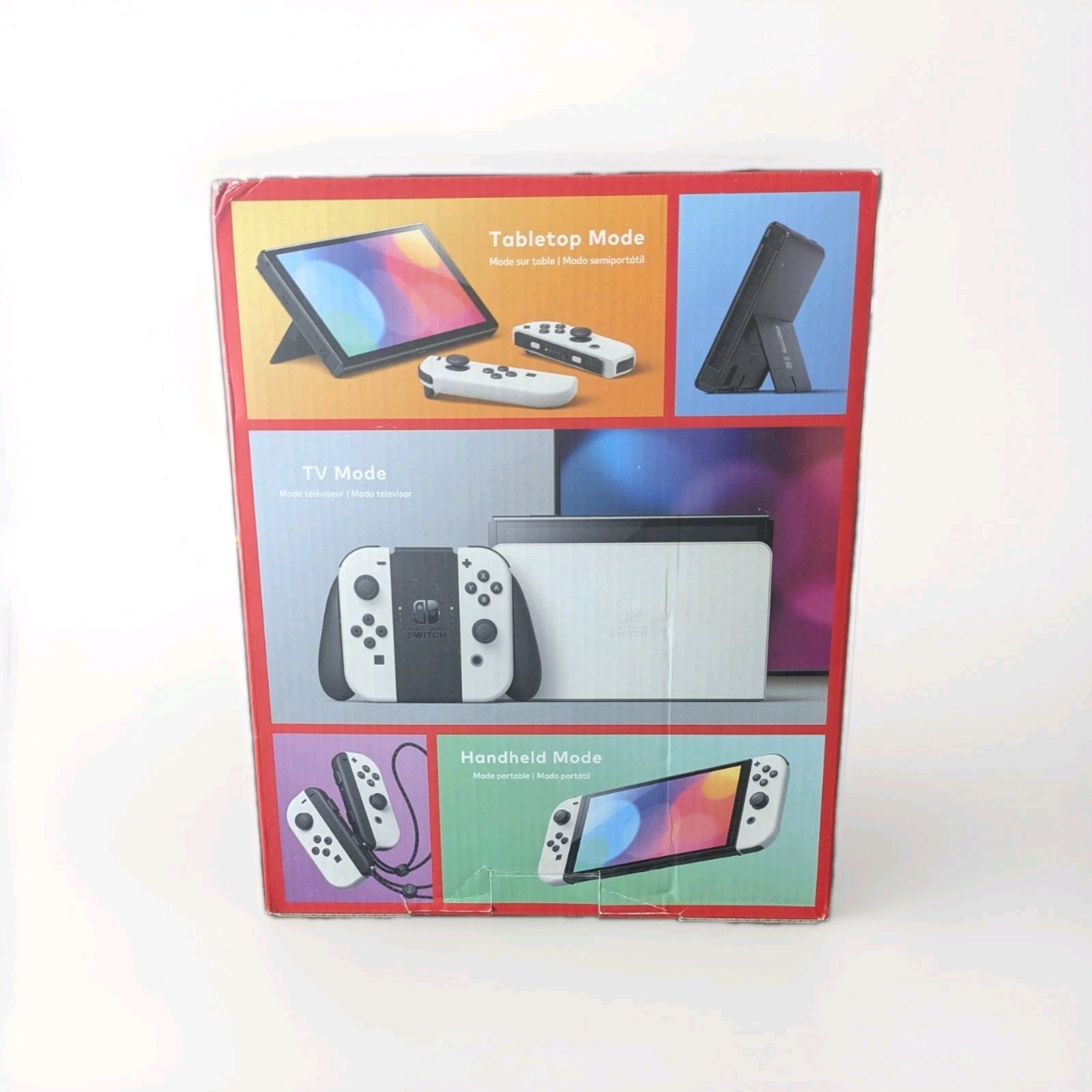 Nintendo Switch OLED Bundle Handheld Console 64GB Plus 2 Mario Games & Dock