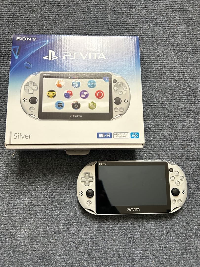 PSVITA Psvita Pch-2000Za25 Silver Japan