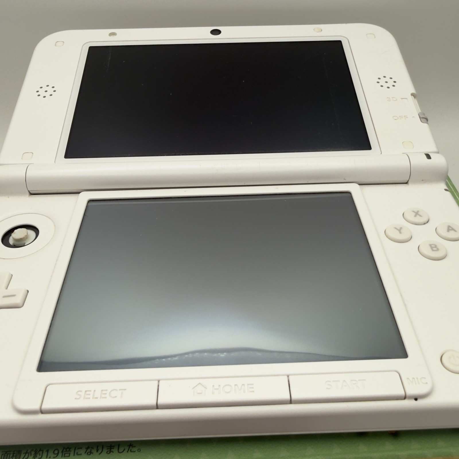 Nintendo 3DS XL LL Animal Crossing New Leaf Console Japanese W/Box & Charger USA