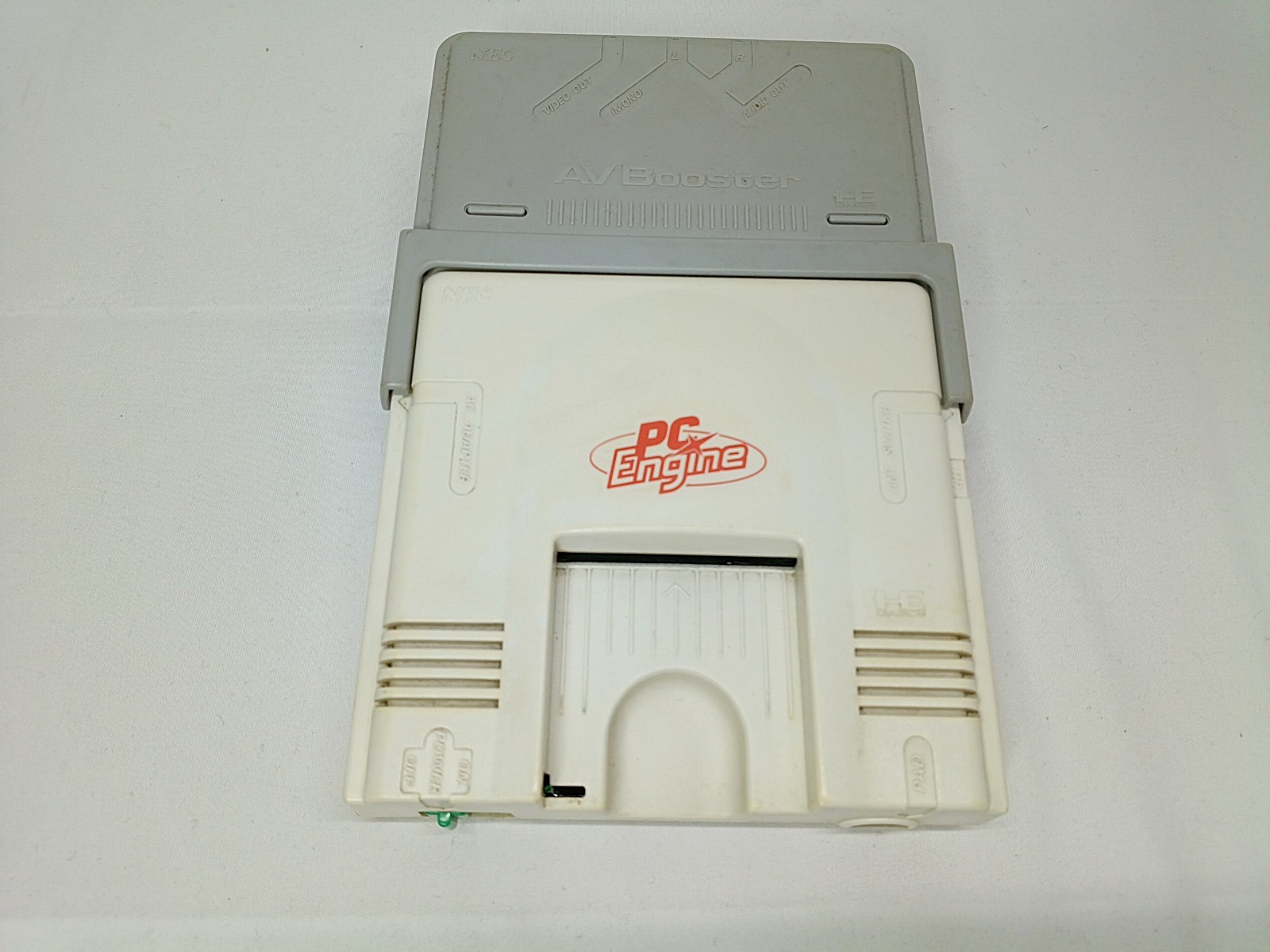 PC Engine console AV Booster RCA Street Fighter II’ set NTSC-J Tested