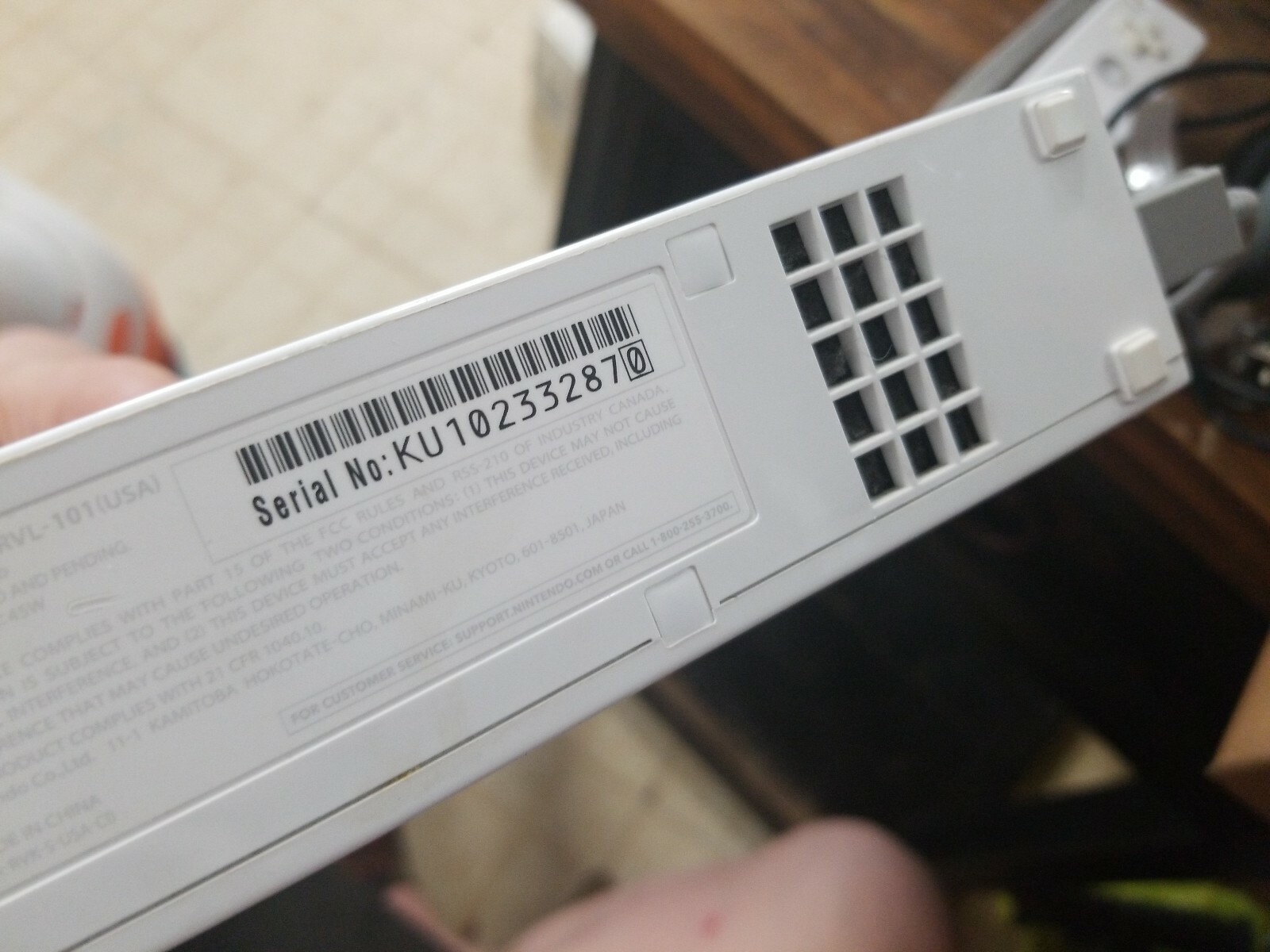 Nintendo Wii Console With Original Box, 1 Controller & 1 Nunchuck