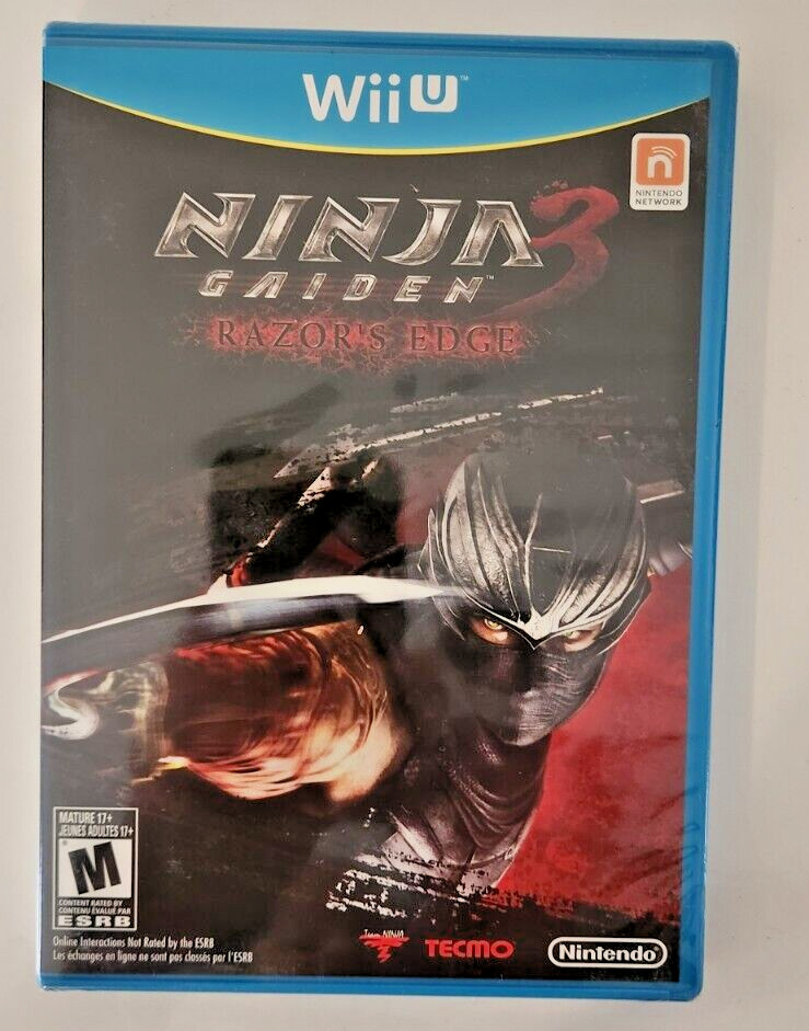Ninja Gaiden 3: Razor’s Edge Wii U Brand New Game (2012 Hack & Slash)
