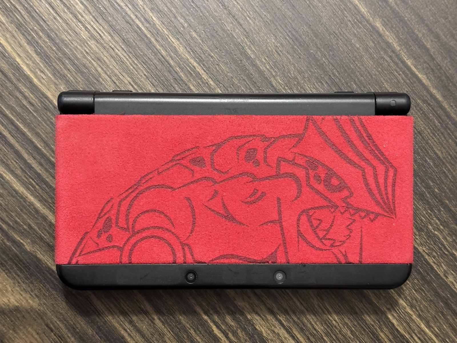 New Nintendo 3DS Authentic Groudon Edition Pokemon Console Japan w/32GB Micro SD