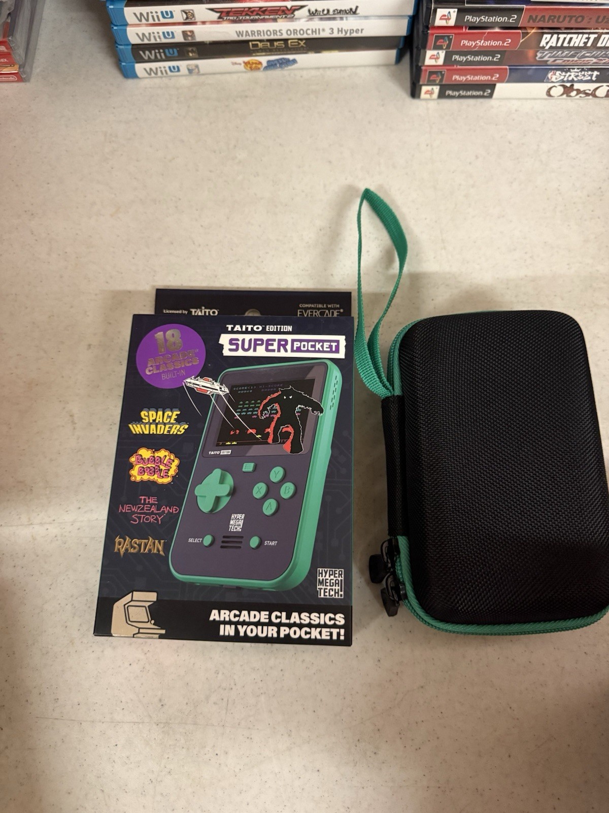 NEW Evercade Blaze Taito Super Pocket Limited Edition HyperMegaTech! Arcade