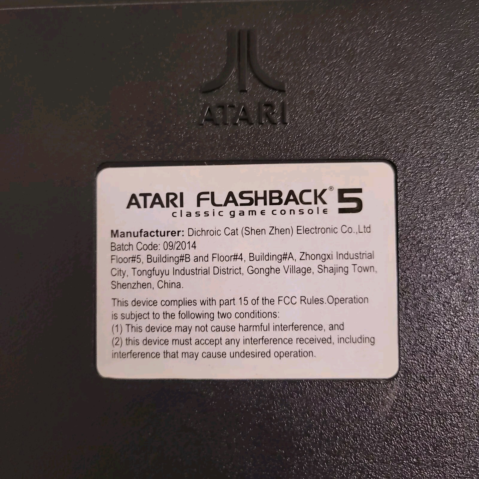 Atari: Flashback 5 Classic 92 Game: Console Plug Play Tested Working