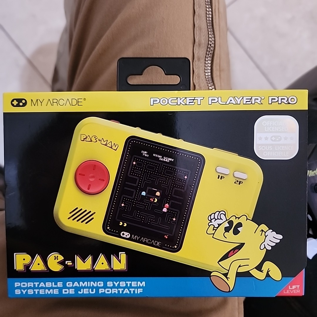 MY ARCADE POCKET PLAYER PRO PAC-MAN PORTABLE GAMING SYSTEM NEW