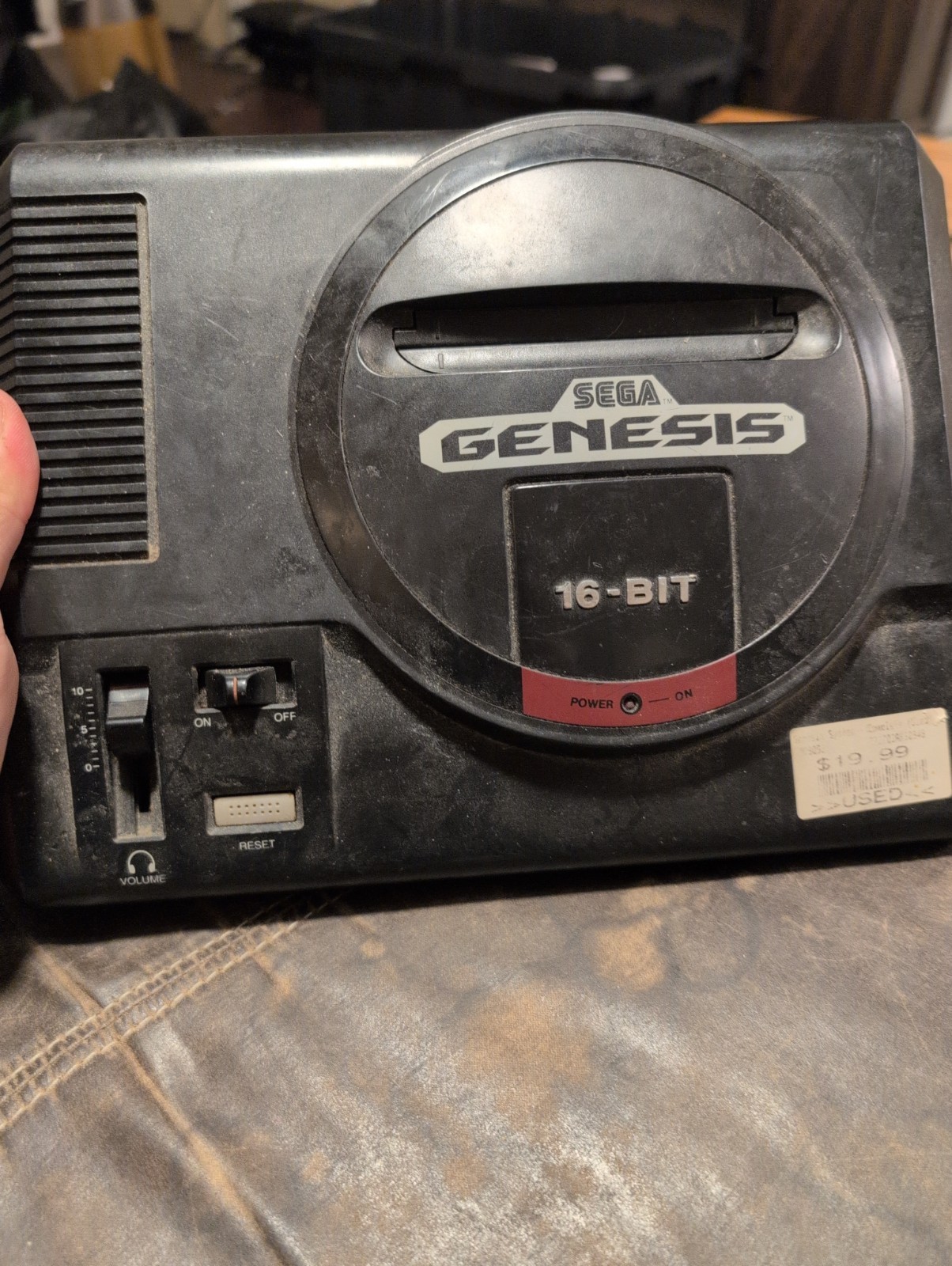 Sega Genesis 16-Bit Model 1601 Console Only System Only