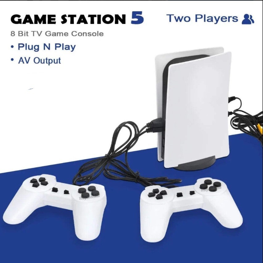GS5 Console Two Player Controllers Built-in Retro Classic Games #1