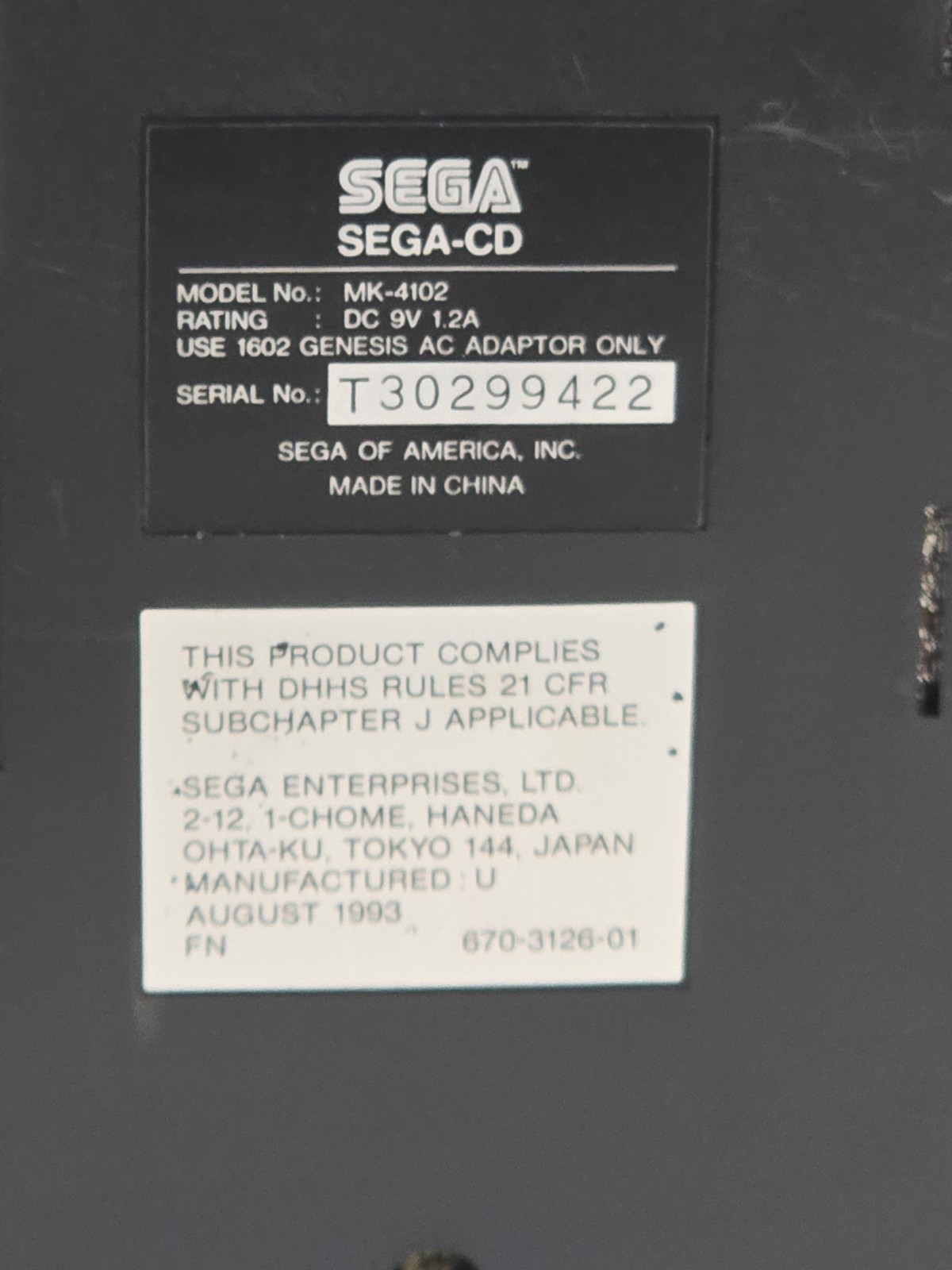 Sega CD MK-4102 + Genesis II Bundle Consoles w/ 2 OEM Controllers TESTED CLEAN